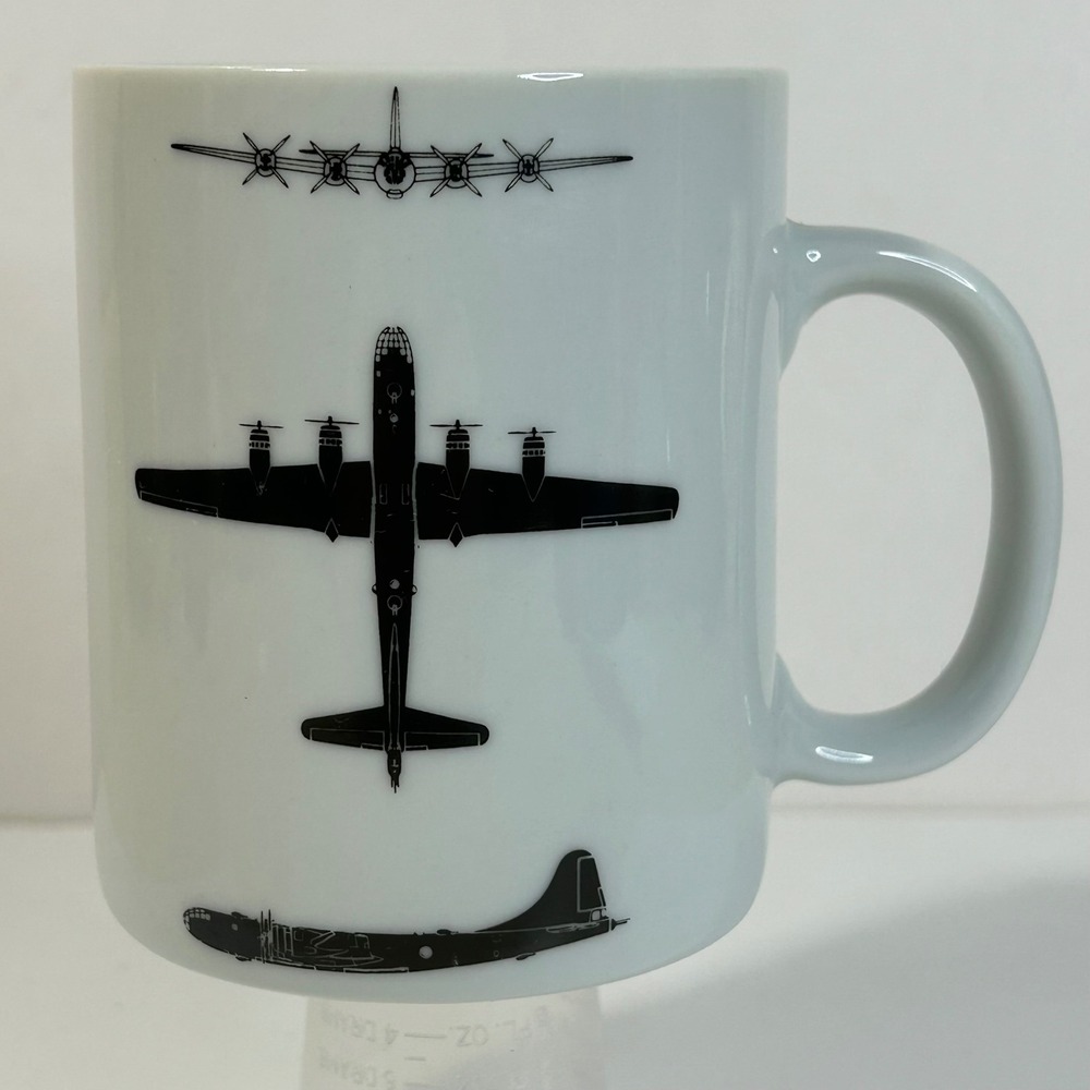 1992 Boeing B-29‎ Superfortress Bomber Mug Hawker Aerospace Enola Gay